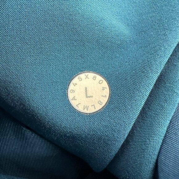 Lululemon Mens Blue Zipper Pocket & Drawstring Waist Athletic Shorts Size L - Picture 9 of 11